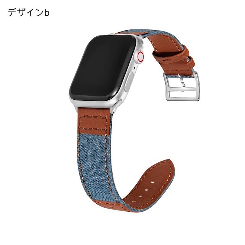 "Mixed Chic" Genuine Leather Apple Watch Band 