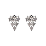 "Overflowing Heart" S925 Heart Earrings