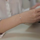 "Subtle Happiness" Clover Bracelet