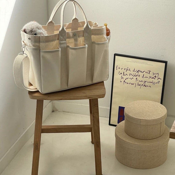 "Stable Packing" Large Capacity Canvas Bag