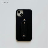 "Connect the Time" PU leather strap smartphone case