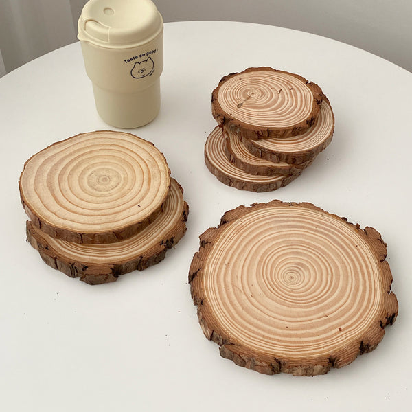 "Carve Today" Wood Coaster