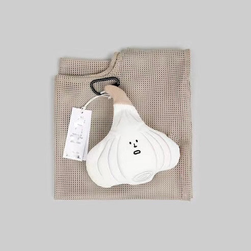 "Reliable Mascot" Garlic Charm Eco Bag