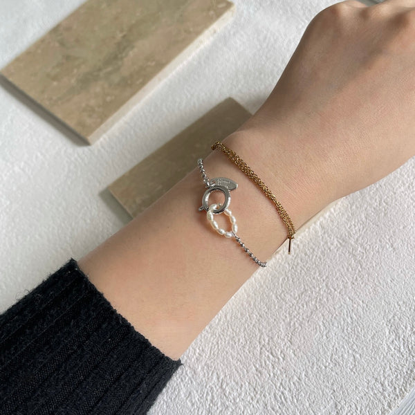 [In stock now] "Simple to connect" chain bracelet 