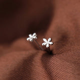 "Bloom in the Morning" Small Flower Petite Earrings