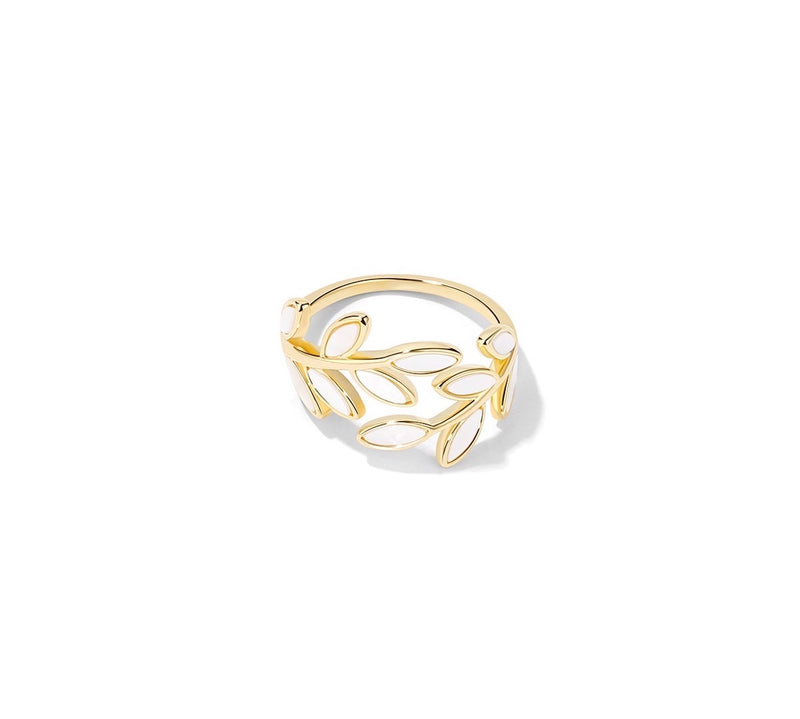 "Natural Ring" Leaf Ring