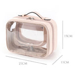 "Transparent" cosmetic pouch