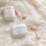 "Light Pink Flower" AirPods Case