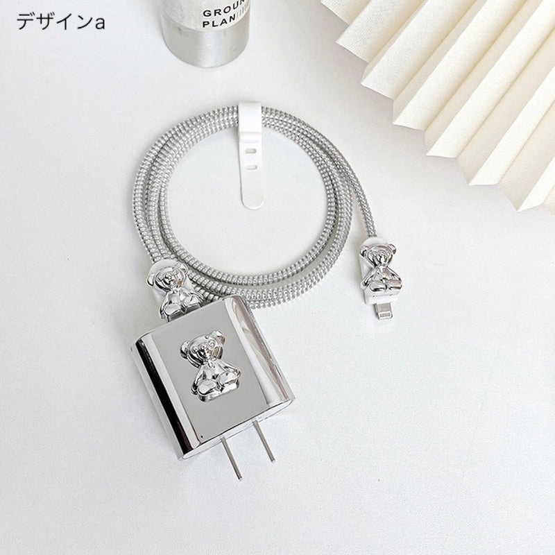 "Omamori Bear" Cable Protective Cover