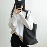 "Ahead of the Trend" Cowhide Bucket Bag