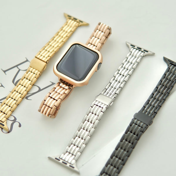 "Metal Stripe" Stainless Steel Apple Watch Band 