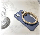 [In stock now] Anti-drop matte iPhone case with snakeskin ring strap 