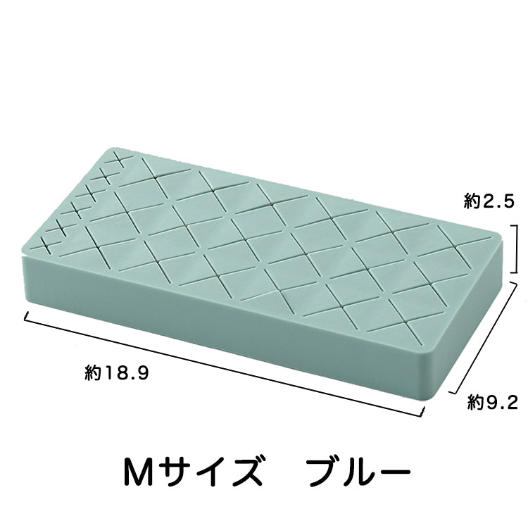 「おうちブティック」シリコンコスメスタンド - gaacal gaacal ブルー / Mサイズ gaacal 雑貨 「おうちブティック」シリコンコスメスタンド