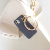 [In stock now] Anti-drop matte iPhone case with snakeskin ring strap 