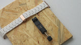 "Pursuit of Straight Lines" Metal Apple Watch Band 