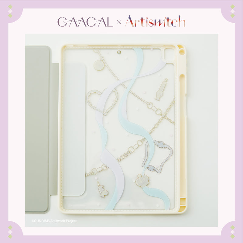 "Draw your thoughts" GAACAL x Artiswitch iPad case with stand function