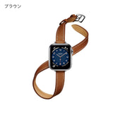 "With a new feeling" double-wrap Apple Watch band 